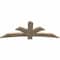 Ekena Millwork Davenport Rough Sawn Timber Gable Bracket, Douglas Fir, 72"W x 27"H x 2"D x 6"F, 9/12 Pitch GBW072X27X0206DAV00RDF - alternate 3